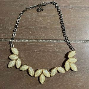 Francesca’s ivory clasp necklace